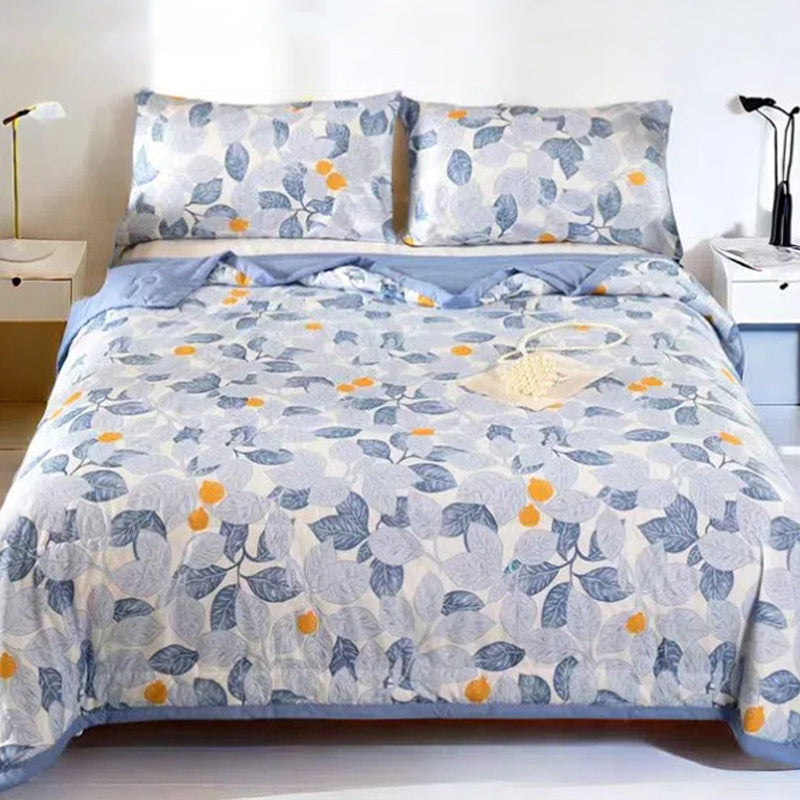 Cooling soft summer blanket