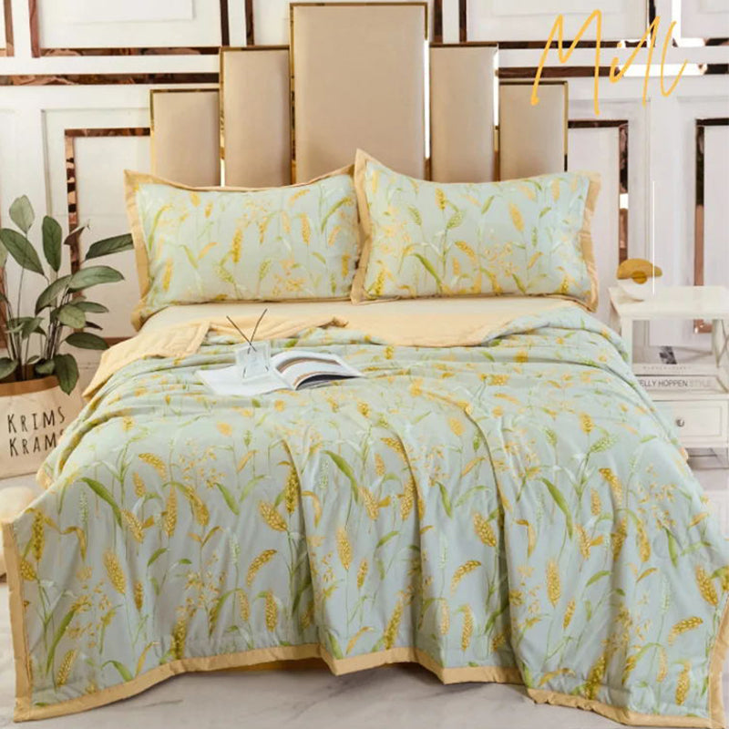 Cooling soft summer blanket