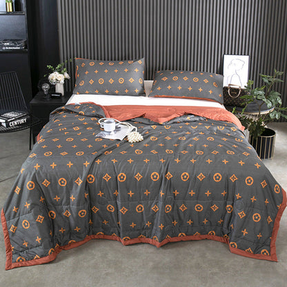 Cooling soft summer blanket