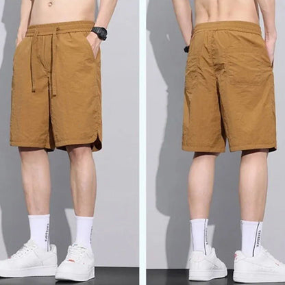 Uformelle sommershorts med vesker for menn