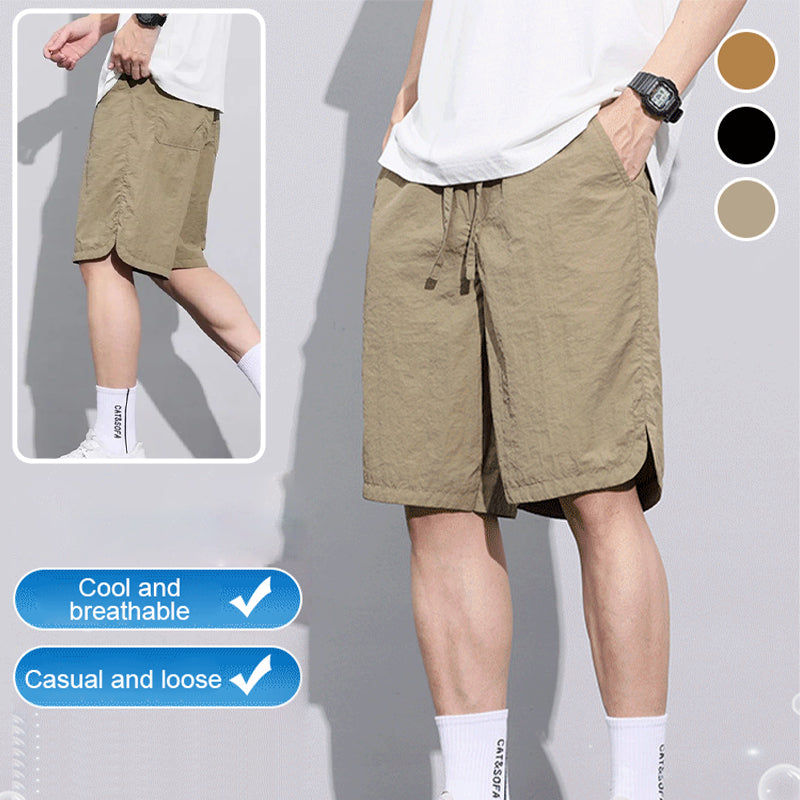 Uformelle sommershorts med vesker for menn