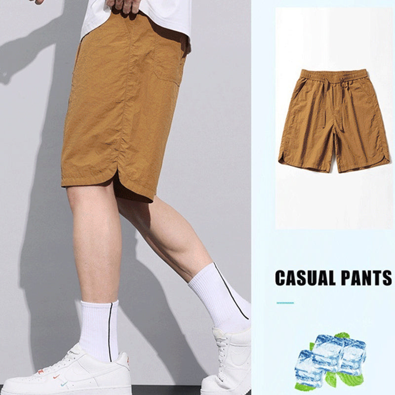 Uformelle sommershorts med vesker for menn
