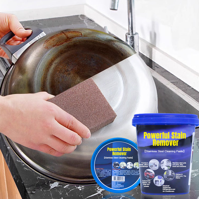 Rengjøringspasta for rustfritt stål