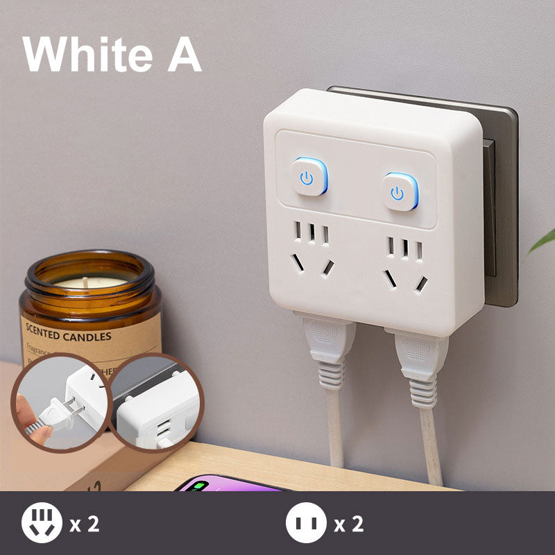 Convertitore a 2 pacchetti multifunzionali con luce notturna