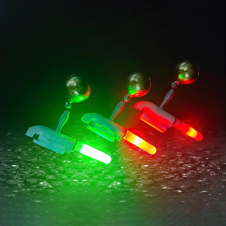 Fiskestang LED -lys med sommerklokke