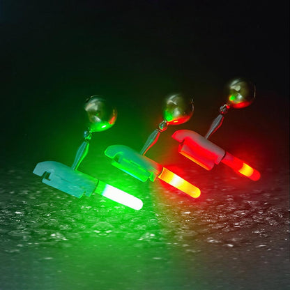 Fiskestang LED -lys med sommerklokke