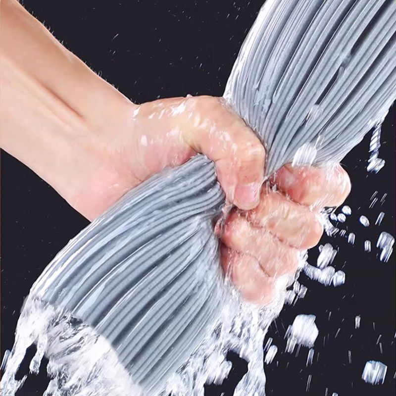 Powerful cleaning, folded, absorbent mop