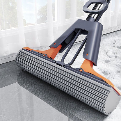 Powerful cleaning, folded, absorbent mop