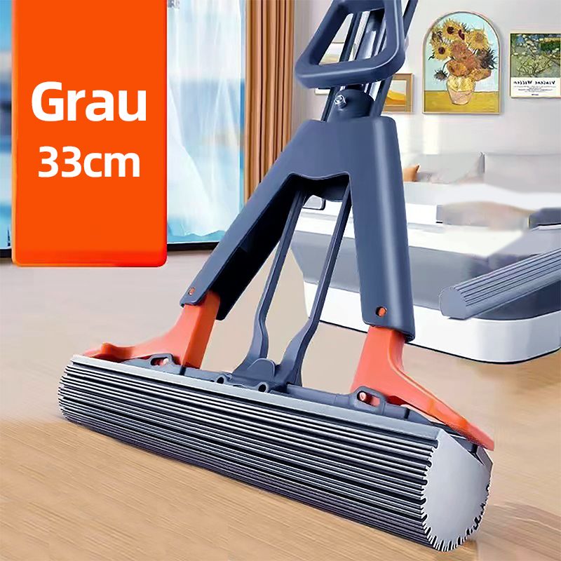 Powerful cleaning, folded, absorbent mop
