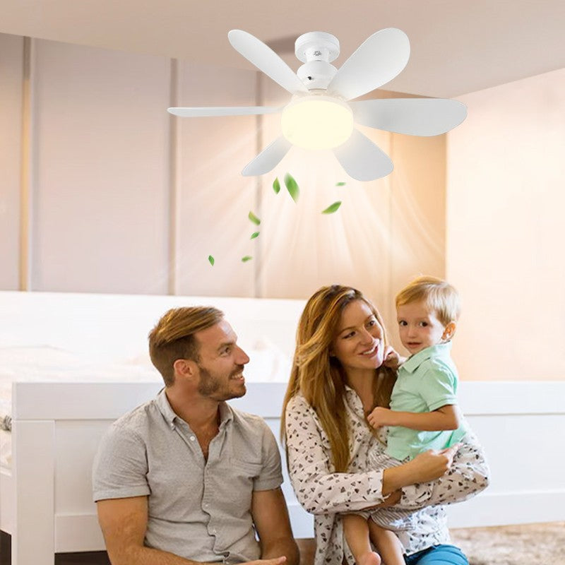 Ventilateur de plafond pour une utilisation à domicile avec un contrôle léger et télécommandé