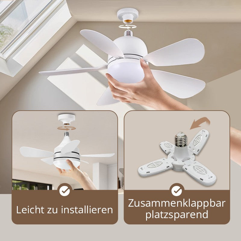 Ventilateur de plafond pour une utilisation à domicile avec un contrôle léger et télécommandé
