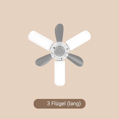 Ventilateur de plafond pour une utilisation à domicile avec un contrôle léger et télécommandé
