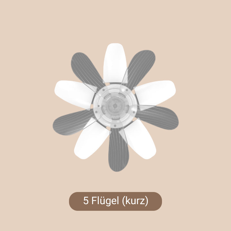 Ventilateur de plafond pour une utilisation à domicile avec un contrôle léger et télécommandé