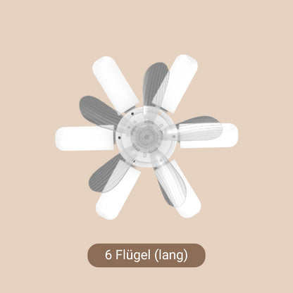 Ventilateur de plafond pour une utilisation à domicile avec un contrôle léger et télécommandé