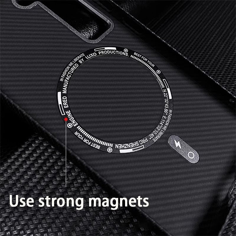 Custodia protettiva anti-caso con anello magnetico incorporato per Galaxy S23/24 Serio
