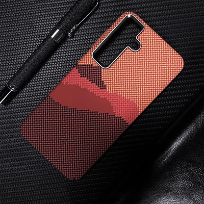Custodia protettiva anti-caso con anello magnetico incorporato per Galaxy S23/24 Serio