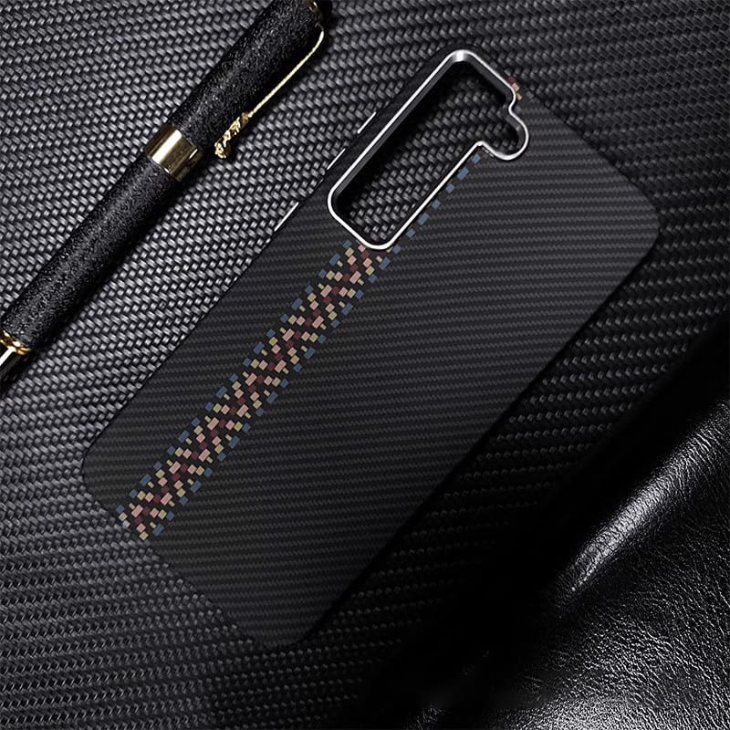Custodia protettiva anti-caso con anello magnetico incorporato per Galaxy S23/24 Serio