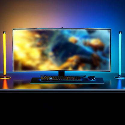 Bandes rétro-éclairées du moniteur en temps synchronisé en temps réel