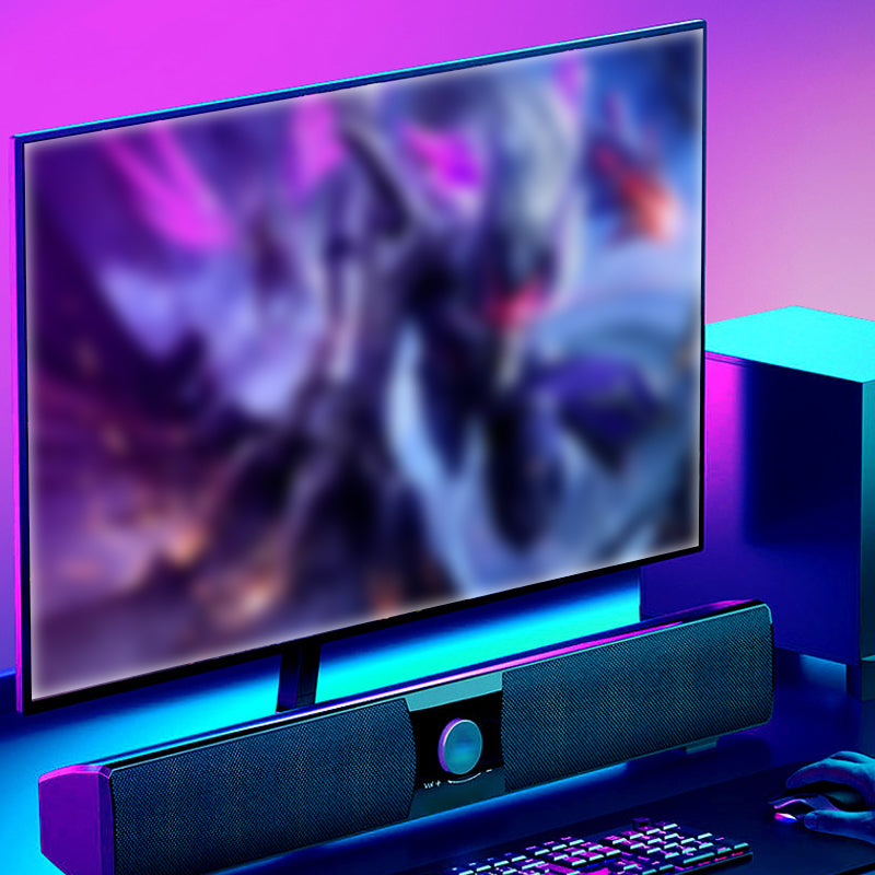 Bandes rétro-éclairées du moniteur en temps synchronisé en temps réel