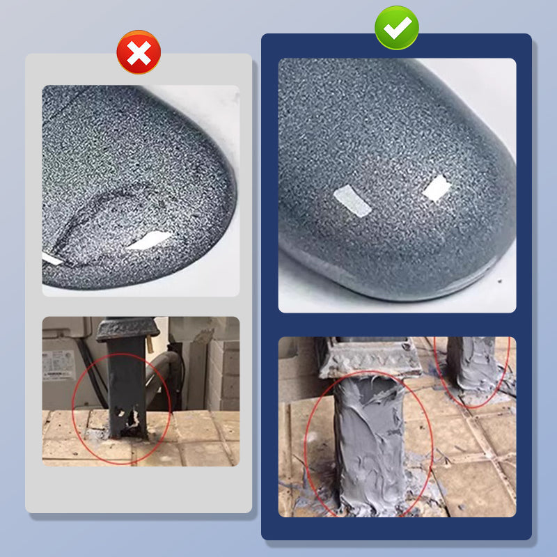 Adesivo per la riparazione in metallo resistente al calore e impermeabile