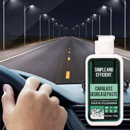 Car glass gaping paste