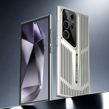 Copertina per telefonia mobile sottile e traspirante con protezione delle lenticchie per Samsung