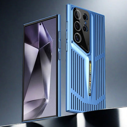 Copertina per telefonia mobile sottile e traspirante con protezione delle lenticchie per Samsung