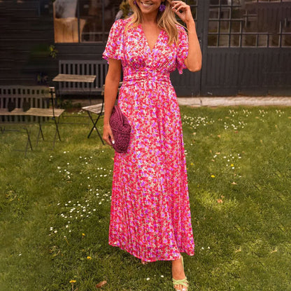🌻Zeitlich begrenzt 50% RABATT🌻💖Süßes Vintage-Blumenkleid für Damen