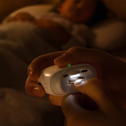 2-hastighetselektrisk nagelklippare med LED