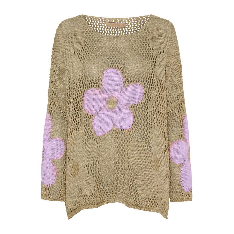 🌼67% korting👚 Dames zomertrui met zoomsteek