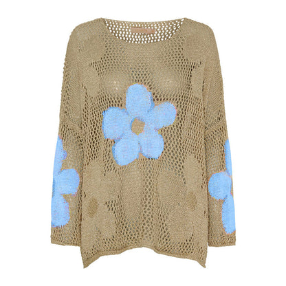 🌼67% korting👚 Dames zomertrui met zoomsteek