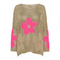 🌼67% Rabatt👚 Damen Sommerpullover mit Hohlsaum
