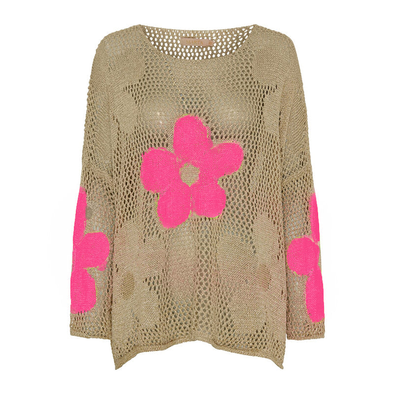 🌼67% korting👚 Dames zomertrui met zoomsteek