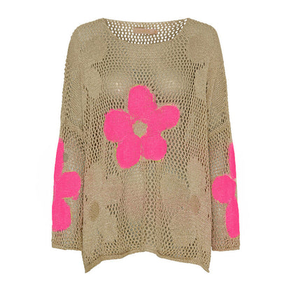 🌼67% korting👚 Dames zomertrui met zoomsteek