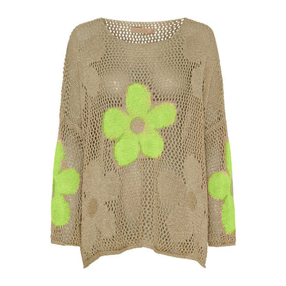 🌼67% korting👚 Dames zomertrui met zoomsteek