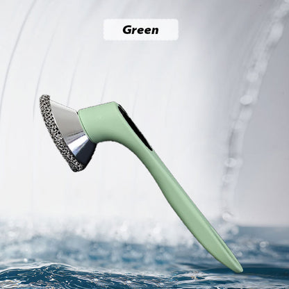 Scrubber di pulizia in acciaio inossidabile con un gambo lungo