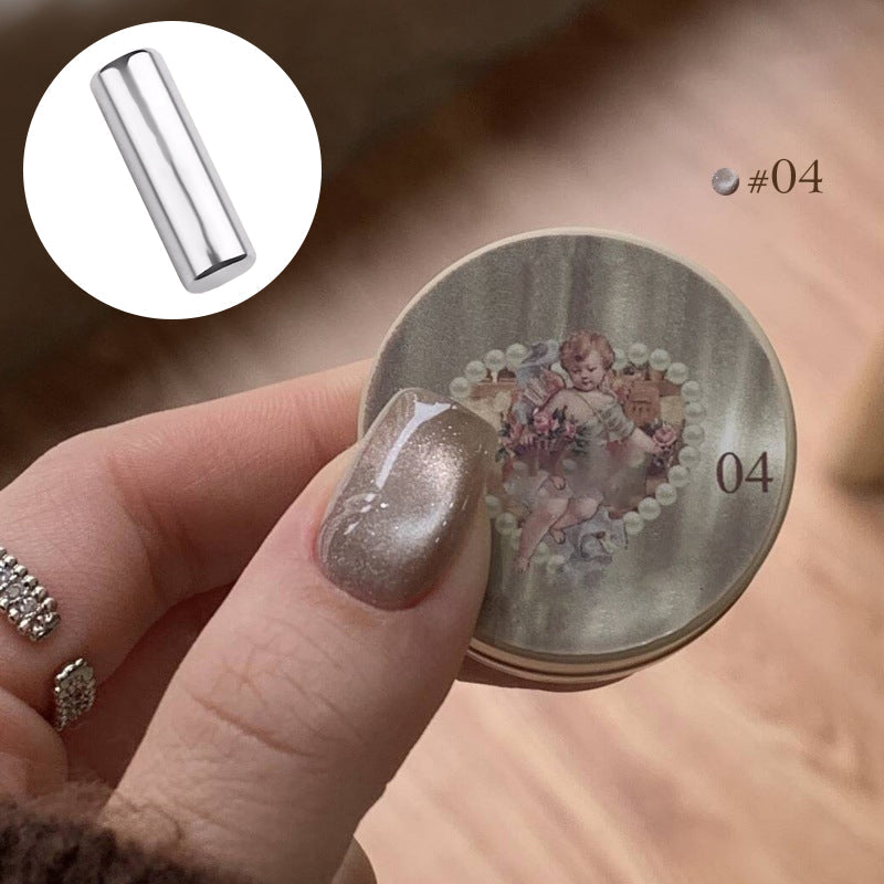 Juego de esmalte de uñas de gel de gato de gato simple