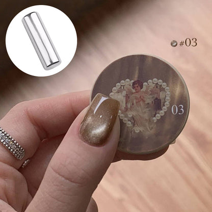 Juego de esmalte de uñas de gel de gato de gato simple