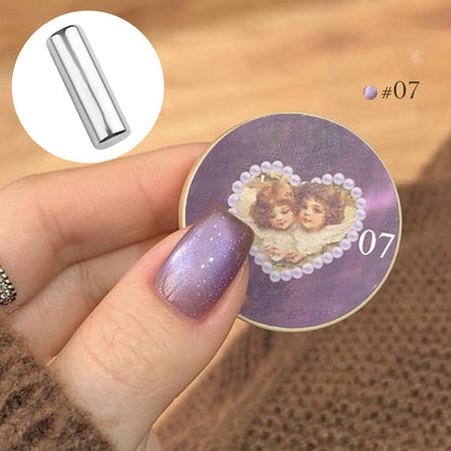 Juego de esmalte de uñas de gel de gato de gato simple