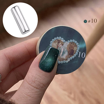 Juego de esmalte de uñas de gel de gato de gato simple