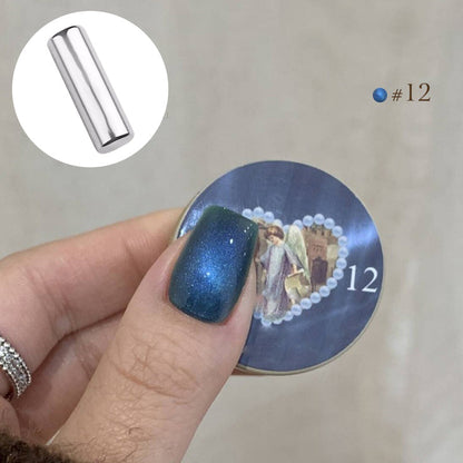 Juego de esmalte de uñas de gel de gato de gato simple