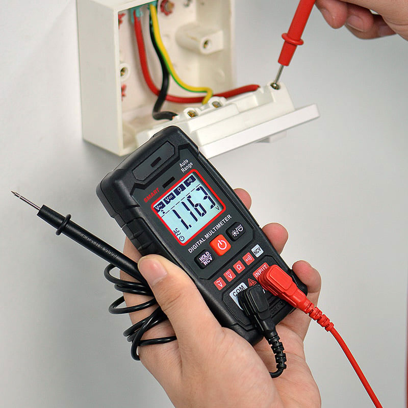 🔧⚡️ Smartes Anti-Burn-Multimeter! 4000 Zähler, automatische Messbereichswahl, handtellergroßes Null-Fehler-Messgerät ✨