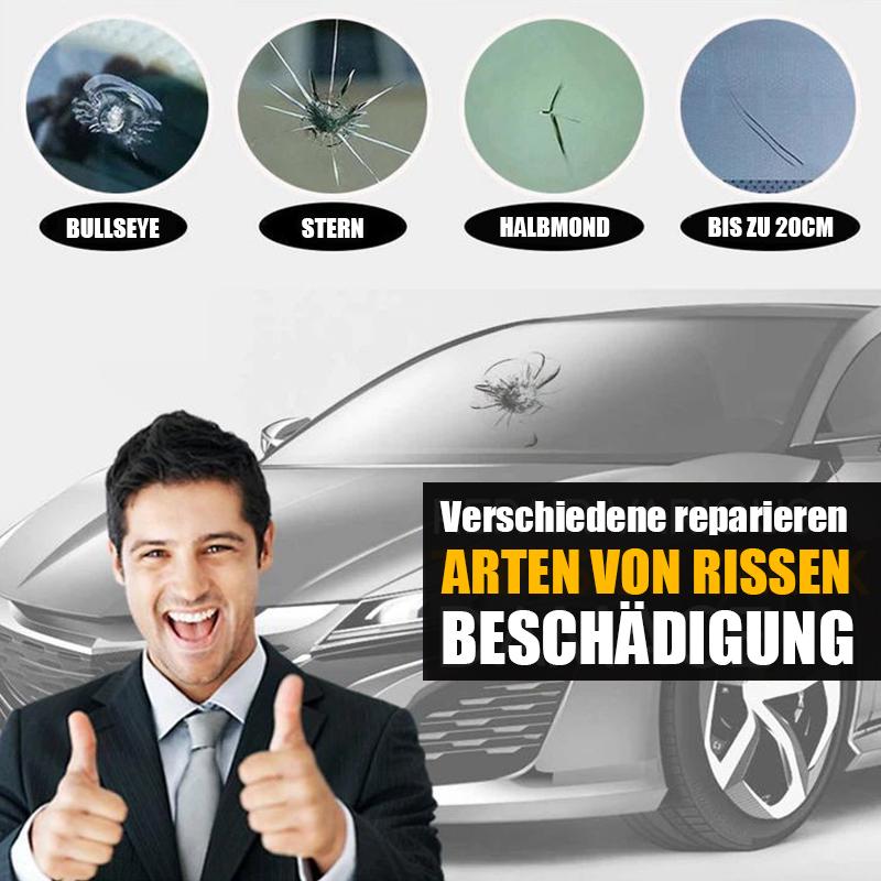 🚗MEHR KAUFEN, MEHR SPAREN! 💎 Glasreparaturset „Cracks Gone“ – Repariert Risse in 20 Min., Unsichtbares Finish & Kein Austausch Nötig 🔧