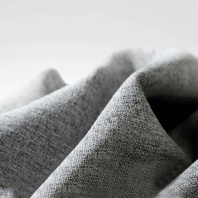 Gray loose shirt & maxi skirt two -part suit