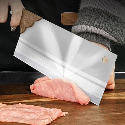 Coltello da cucina forgiato, affilato e resistente