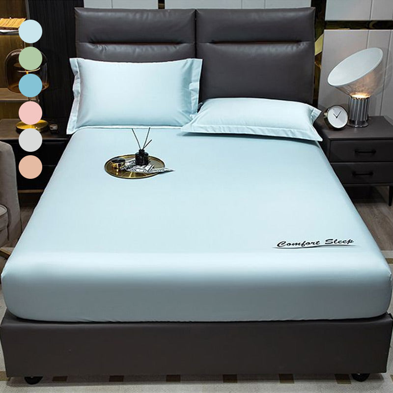 Summer Ice Kingdoms of Silky Fitty Sheet and Pillow Cover Set