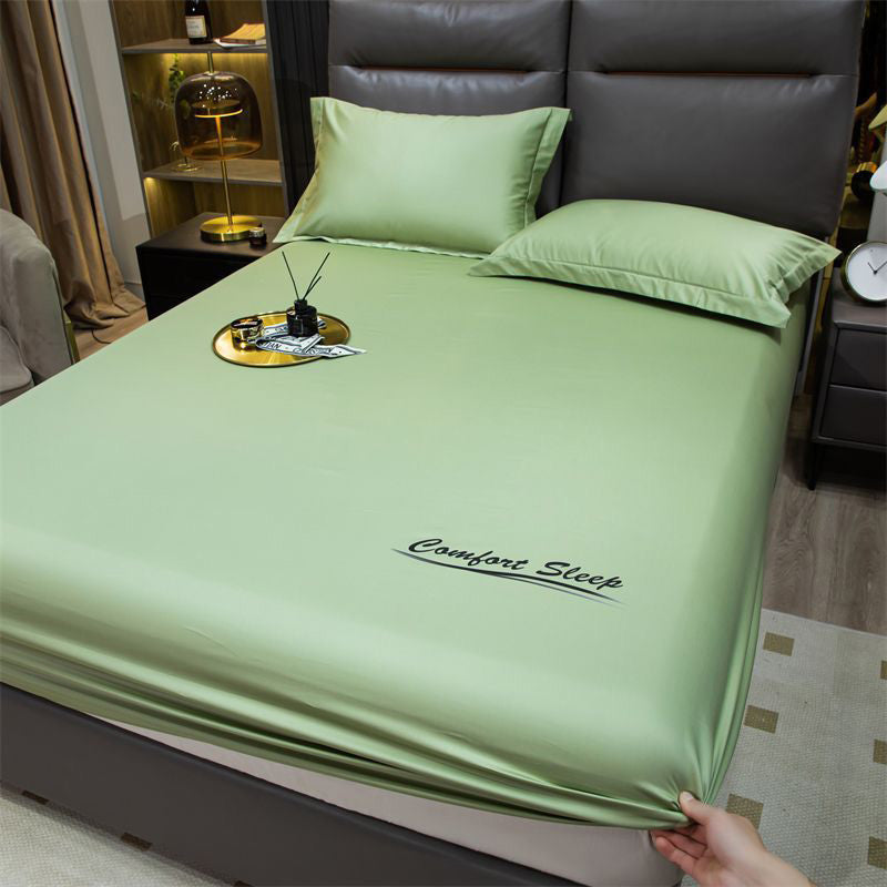 Summer Ice Kingdoms of Silky Fitty Sheet and Pillow Cover Set