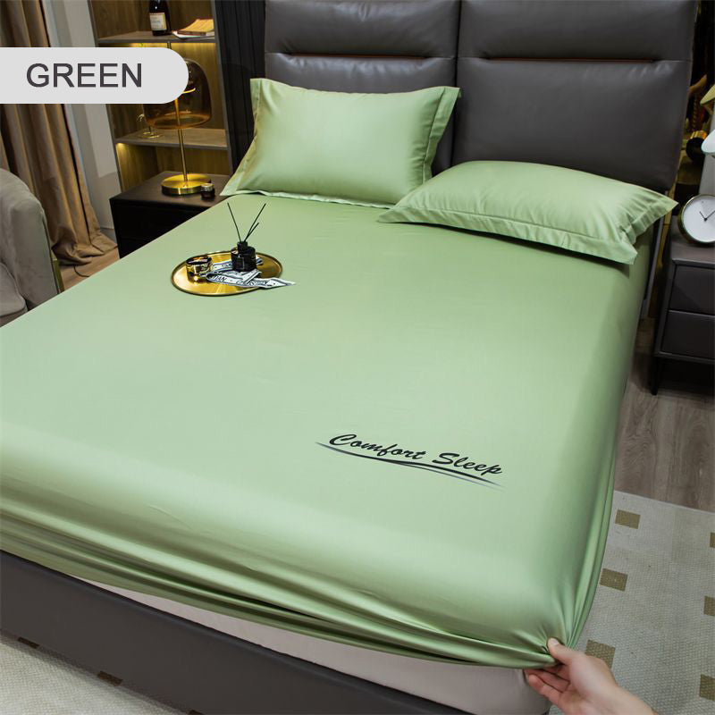 Summer Ice Kingdoms of Silky Fitty Sheet and Pillow Cover Set