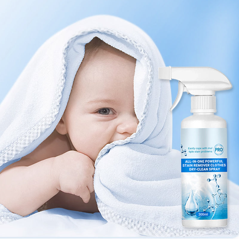 🔥Aujourd'hui 33%~60% de réduction🔥 Spray détachant puissant tout-en-un pour vêtements et nettoyage à sec