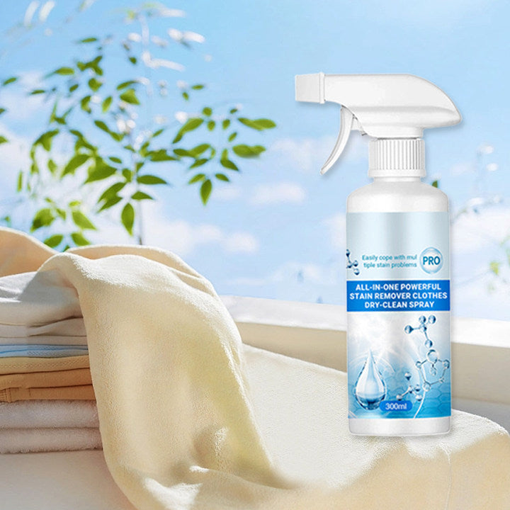 🔥Aujourd'hui 33%~60% de réduction🔥 Spray détachant puissant tout-en-un pour vêtements et nettoyage à sec